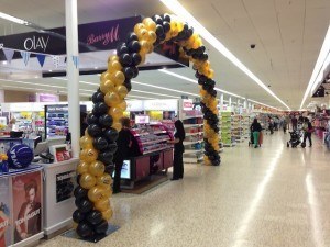 Tesco Camberley Balloon arch