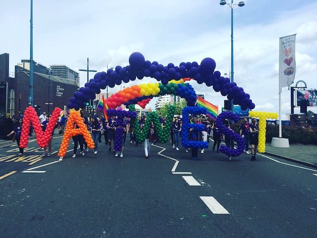 Natwest Pride march