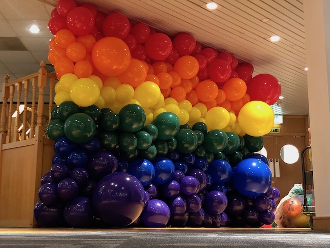 Pride Balloon Wall