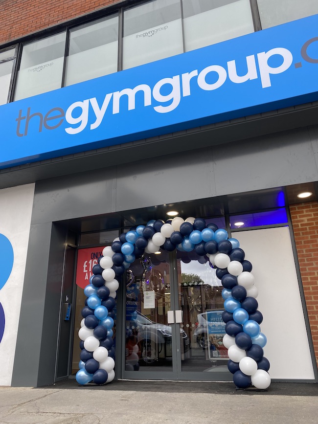 Gym Balloon Arch