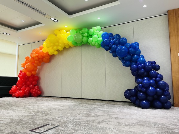 Organic Rainbow Arch